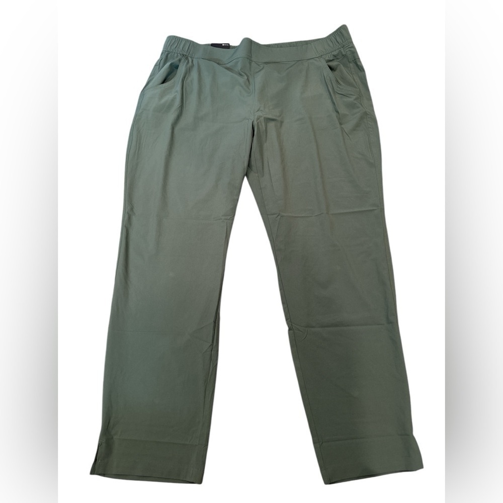 NWT Eddie Bauer Traveler Ankle Pant Green Size XL